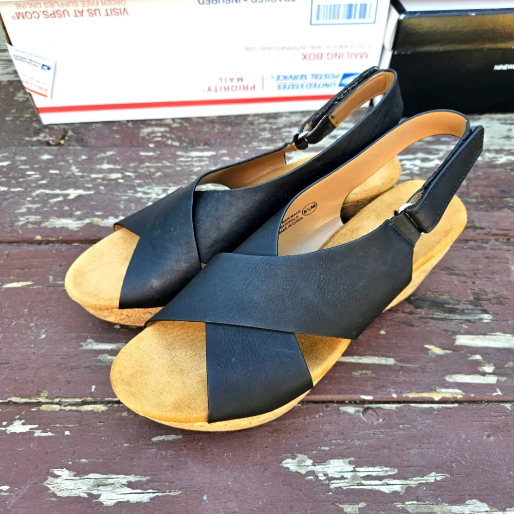 Cushionaire Women's Platform Sandals Size 8.5 - Picture 12 of 16